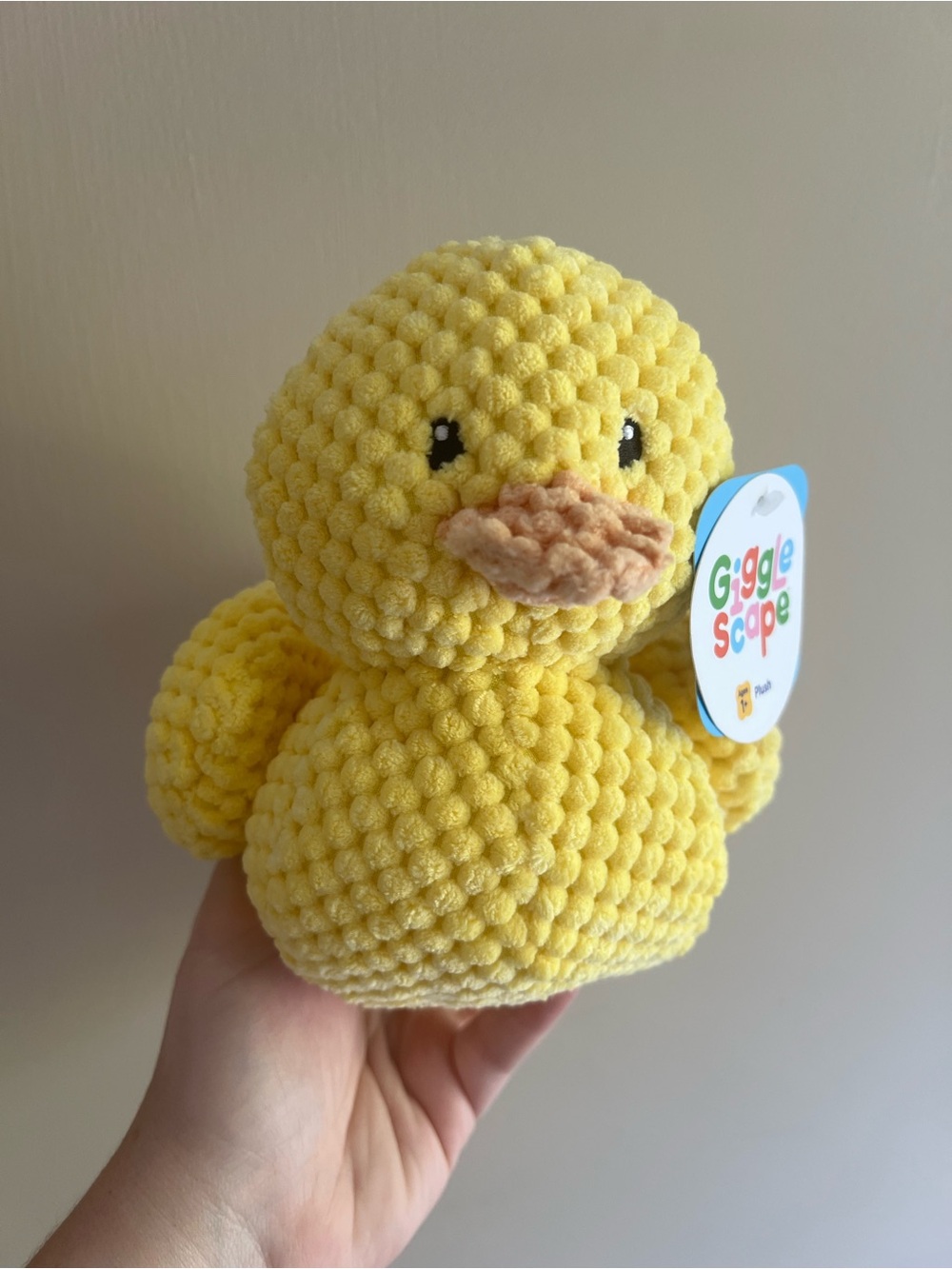 Target Giggle Scape Yellow Plush Duck
